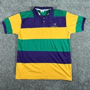 Mardi Gras Men's Polo
